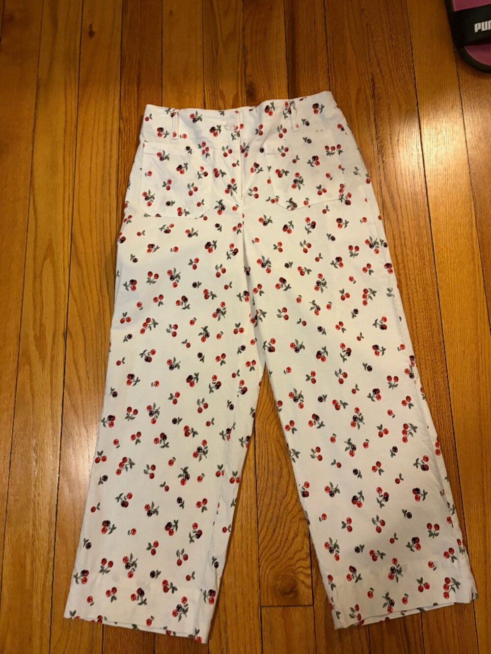 Cherry Print Jean/Pat